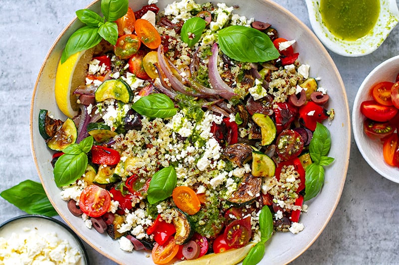 Mediterranean Quinoa Salad